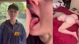 BrynnWoods ATF Agent Roleplay Blowjob and Pussy Tease in Uniform Video