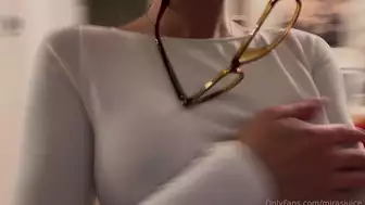 Mirasjuice Schoolgirl Tease with Petite Cutie Showing Big Ass in Classroom Video