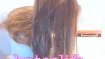 Kateelife Fingering Herself Sensually During an Erotic Live Stream Video