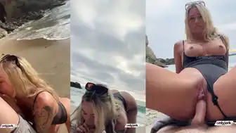 Carter Cameron Kbbaby Leaked Beach Video Sextape