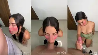 celeste_vip Petite Cutie Giving Deep Sloppy Blowjob to a Guy Onlyfans Video