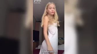 Volka Volka Blonde Cute Young Banned Tiktok Video Tape Leaked