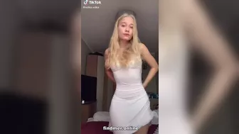 Volka Volka Blonde Cute Young Banned Tiktok Video Tape Leaked