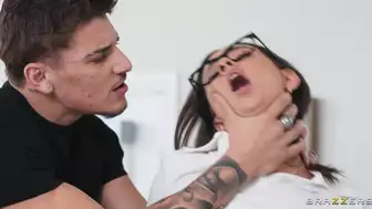 Hailey Rose Getting Hardcore Pussy fuck from Step brother While Studying Video