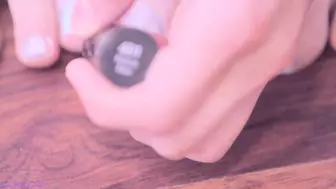 MyCherryCrush Masturbate Her Pussy With A Pink Vibrator While Wearing A Cute Wolf Outfit