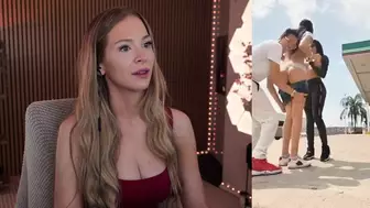 Bebahan Enjoy Reacting to Dirty Porn Clips in Live Steam Video