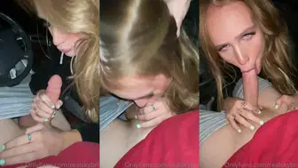 Sky Bri Giving A Handjob And Sucking Cock POV Style Video On OnlyFans