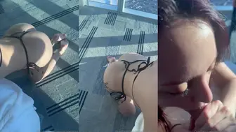 Veronica Perasso Sensual Morning Blowjob and Swallow Video on OnlyFans
