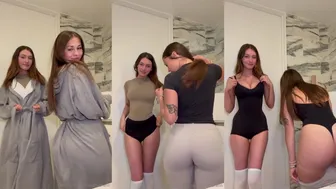 Sophie Rain and Lacy Lotus in Sensual Strip Tease POV Video Leaked from OnlyFans