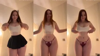 Vladislava_661 Topless Titty Tease in White Bra and Panties DirtyShip OnlyFans Video