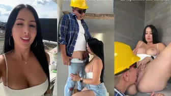 Kathrin3 Latina Babe Fucked on Construction Site in POV Video