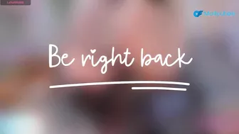 Mollyflwers teasing her tight ass and pussy in blue lingerie during  Live Stream Video