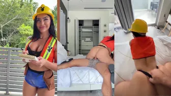 Emily Rinaudo POV Construction Worker Gets Naughty in Hardcore Fuck Video from OnlyFans