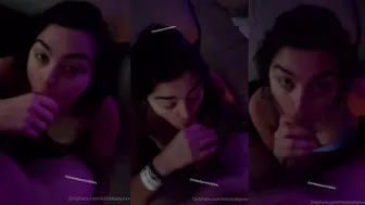 KittieBabyXXX POV Blowjob and Facial Video from OnlyFans