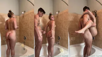 Coco_Koma OnlyFans Curvy Goddess Gets Fucked in Shower Doggystyle Video