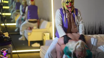 GIbbyTheClown stars in Aladdin and Jasmine: A Slutty Tale with Alexis Andrews in this steamy video.