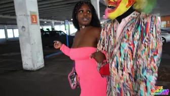 GIbbyTheClown Takes on the University Mall in a Wild Public Escapade Video