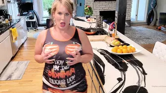 fantasymilfursula Halloween jammies tease video with big boobs and lingerie on OnlyFans