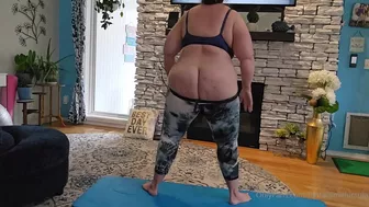 fantasymilfursula Curvy Goddess Shows Off Her Thick Assets in Tight Yoga Pants in this OnlyFans Workout Video