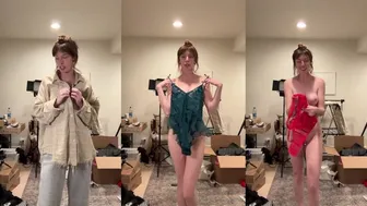 Erin Gilfoy Strips Down in Naughty Try-On Session December 2023 Leaked Video