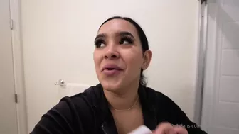 Isaacandandrea OnlyFans Latina Petite Cutie Gives Boyfriend A Morning Blowjob before Kitchen Fuck in Video