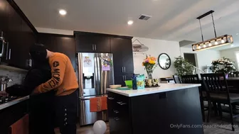 Isaacandandrea OnlyFans Latina Petite Cutie Gives Boyfriend A Morning Blowjob before Kitchen Fuck in Video