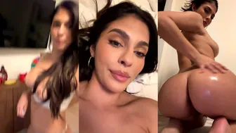 Amanda Trivizas Nude and Oiled Up in Sensual OnlyFans Livestream Video