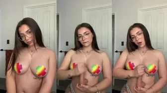 Lilith Cavaliere Sensual JOI with Dildo Close Up in this Leaked PPV Video