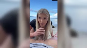 ScarlettKissesXO Porn On Beach Sextape Video Tape Leaked