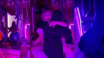 Sabrina Banks Gives Cosplay Blowjob in Neon-Lit Room OnlyFans Video