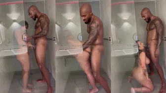OnlyFans Star model_g.g Fucks in the Shower in Steamy Hardcore Video