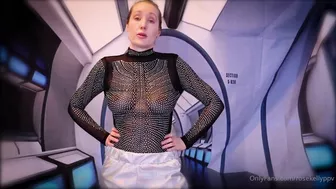 Rose Kelly Double Dildo Masturbation Video with Purple and Blue Dildos