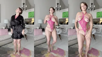 Carly_579 Curious Carly Dancing in Tiny Pink Lingerie for a Playful Video