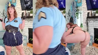 Ursula Andreia aka fantasymilfursula OnlyFans Police Officer Roleplay with Sex in Doggy Style Video