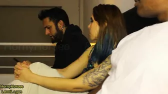 HornyHorsee Fucks BBC While Husband Watches in Thick Thighs Threesome video