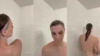 Ashley Matheson Steamy Naked Shower Video on OnlyFans