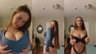 Cecilia Rose Topless Tease in Bedroom Exclusive OnlyFans Video