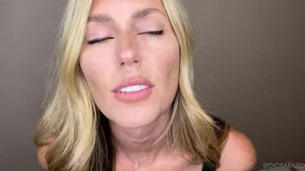 Diora Baird Blonde Babe Whispers and Moans in ASMR Video