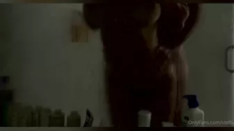 Stefbabyg Gets Naughty in a Steamy Shower Fuck Video on OnlyFans