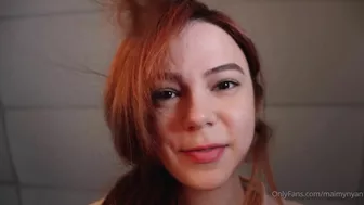 MaimyNyan OnlyFans ASMR Girlfriend Roleplay Video with Boobs Tease