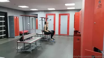 EkaterinaLisina Feet Fetish Video After Gym Session Shows Off Her Smelly Feet for OnlyFans
