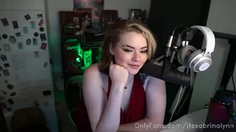 SabrinaLynn Curvy Goddess Gets Naughty with Pasties in Steamy Livestream Video from OnlyFans