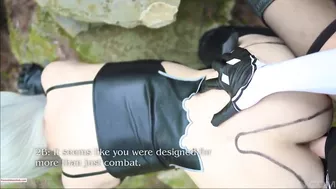 Lana Rain stars in steamy A2 vs 2B hardcore fuck video