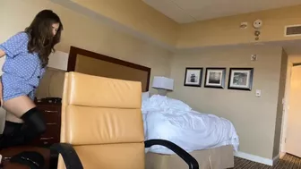 Pokimane Teases in Sheer Panties at TwitchCon