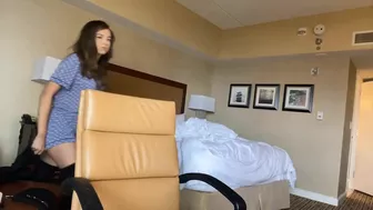 Pokimane Teases in Sheer Panties at TwitchCon