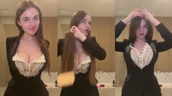 Megnut Teases in Steamy Hair Care Sextape Leak