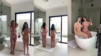 Sofia Gomez Bikini Tease With Sophie Mudd In Leaked Sexy Footage