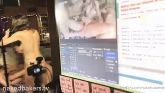 NakedBakers Leaked Video Lesbian Foursome Tease Porn