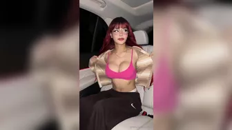 Hannah Jo Teases Dick in Car with Sloppy Blowjob Video