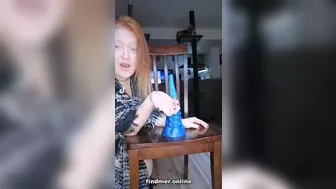 Gingerkat Redhead Young Dildo Ride Tiktok Leaked